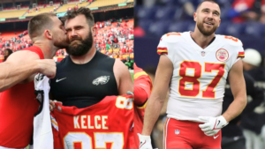 Jason Kelce Perfectly Trolls Brother Travis Kelce With Taylor Swift's Cat Joke