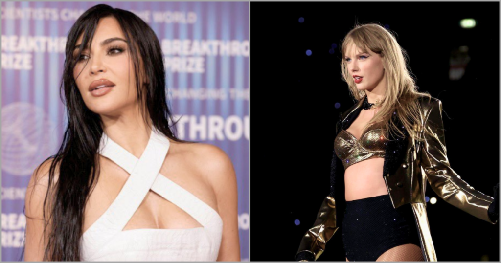 Kim Kardashian and Taylor Swift Feud